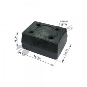 Отбойник резиновый (165х125х75) 120.414 MANSONS