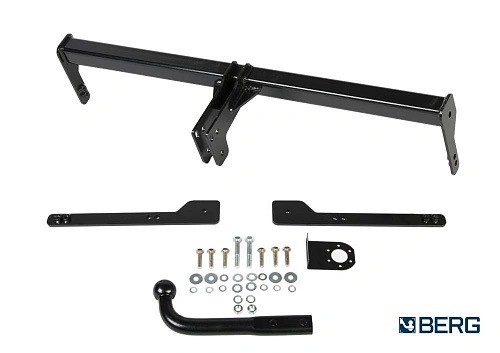Устройство тягово-сцепное VW Polo (10-20) SKODA Rapid (13-) (съемный шар) без пр F5112001 BERG