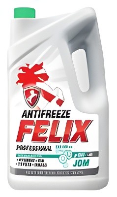 Антифриз готовый зеленый лобридный JDM G12++ 5л 430206331 FELIX
