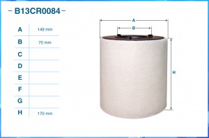 Фильтр воздушный B13CR0084 B13CR0084 CWORKS