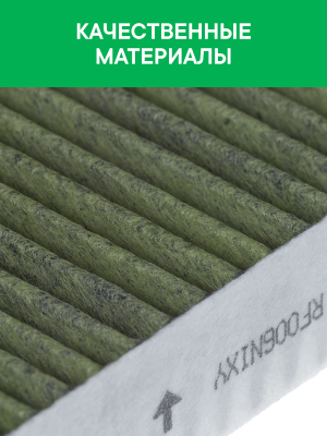 Фильтр воздушный салона HONDA Civic (94-01) угольный антиаллергенный RAF FILTER RF006NIXY RAF FILTER