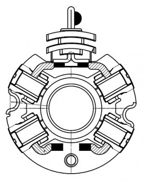 Узел щеточный стартера для а/м Chevrolet Onix (19-)/Tracker (19-) 1.2T (VBS 0518 VBS 0518 START VOLT