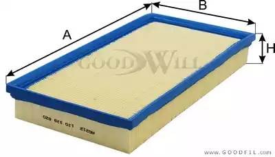 Фильтр воздушный AG212 AG 212 GOODWILL