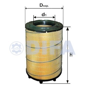 Фильтр воздушный DIFA 4365 DIFA4365 DIFA