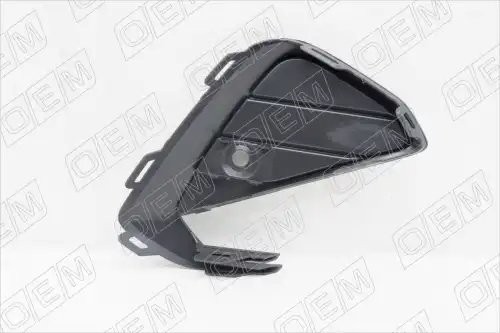 Решетка в бампер нижняя левая Volkswagen Polo sedan 6 (2020-нв) под парктроник OEM1522L OEMPARTS