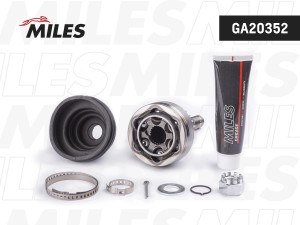 ШРУС наружный OPEL ASTRA/VECTRA/ZAFIRA 1.8-2.5 95-05 (с ABS) (GKN 302863) GA2035 GA20352 MILES