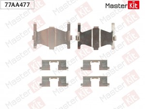 Комплект установочный тормозных колодок Nissan MAXIMA / MAXIMA QX IV (A32) 1994  77AA477 MASTER KIT