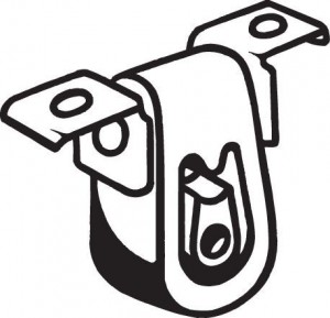 Элемент VW Golf 3 глушителя BOSAL 255-034 BOSAL