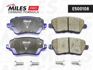 Колодки тормозные  передние (Смесь CERAMIC серия PRO) NISSAN MICRA 03/RENAULT CL E500108 MILES