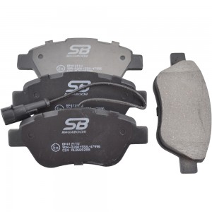 Колодки тормозные передние FIAT ALBEA/DOBLO/STILO 01 BP41211W BP41211W SB NAGAMOCHI