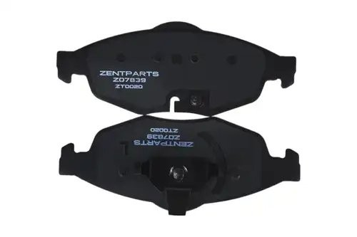 колодки тор. диск. перед. с антиск. пл.! (P11016) Chrysler Sebring 2.0/2.4/2.7 0 Z07839 ZENTPARTS