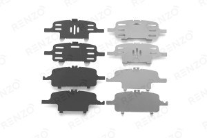 BSS073 Комплект противоскрипных пластин BSS073 RENZO