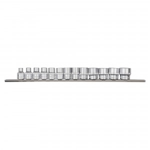 Набор головок торцевых (13 предметов) "AIRLINE" (3/8", 6-19 мм) AT-13-27 AIRLINE