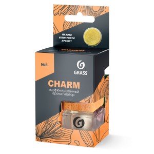 ароматизатор подвесной! жидкий, бутылочка ''Charm''\ AC0194 GRASS