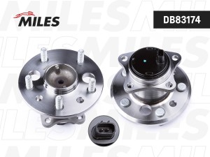 Ступица колеса задняя левая с подшипником TOYOTA CAMRY V30/V40 01-11 (SKF VKBA39 DB83174 MILES