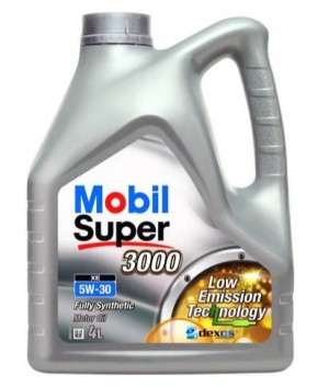 Масло моторное MOBIL SUPER 3000 XE 5W30 синт.4л 152505 MOBIL