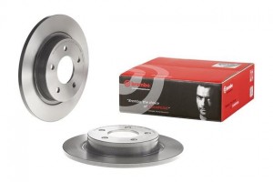 Диск тормозной MAZDA 3 (BK,BL) (2.0/2.3) задний (1шт.) BREMBO 08.9975.21 BREMBO