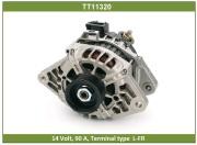 Генератор HYUNDAI Solaris (11-) KIA Ceed (06-) (G4FC) 14В 90A TESLA TECHNICS TT11320 TESLA TECHNICS