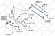 наконечник рулевой!\ Jeep Wrangler 4WD 91-96, Jeep Cherokee 91-01 51-00635-SX STELLOX
