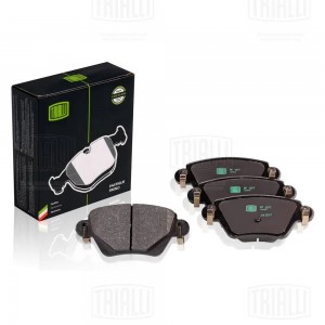 Колодки торм. Ford Mondeo III (00-) диск. зад. (до 2004 г/в) (PF 1077) PF1077 TRIALLI
