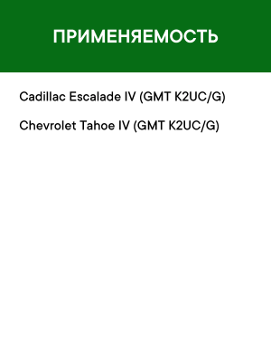 Фильтр воздушный салона CHEVROLET Tahoe (15-) CADILLAC Escalade угольный антиалл RF006CHEXY RAF FILTER