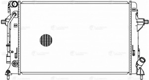 Радиатор охл. для а/м Kia Soul III (19-)/Seltos (19-) 1.6i/2.0i AT (LRc 0893) LRC 0893 LUZAR