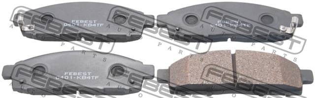 Колодки передние 0401-KB4TF 0401KB4TF FEBEST