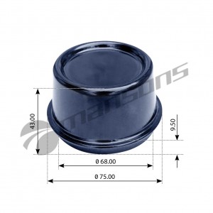 крышка ступицы!\ DAF 200138 MANSONS