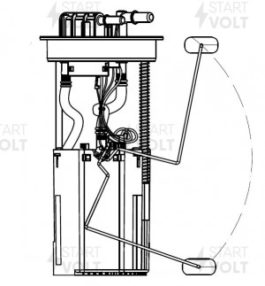 Модуль топливного насоса SFM 3013 START VOLT