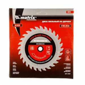 Диск пильный 190х30мм 48 зубьев MATRIX 73219 MATRIX