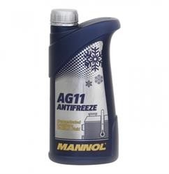 Антифриз синий концентрат 1л AG11 Longterm IAT 4111 MANNOL 2030 MANNOL