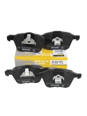 колодки дисковые передние! Volvo XC90 2.4 D5 02> Z07460 ZENTPARTS