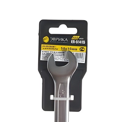 Ключ рожковый 14х15мм CrV Pro ЭВРИКА ER-51415 EVRIKA