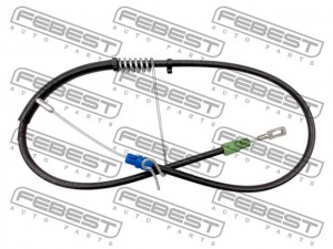 ТРОС РУЧНОГО ТОРМОЗА ЛЕВЫЙ 2199-TT9LH 2199-TT9LH FEBEST