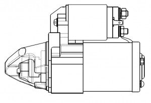 Стартер для а.м Mitsubishi Outlander III 12- 2.0i,Lancer X 07- 1.8i 1,6кВт LSt 1 LST1112 START VOLT