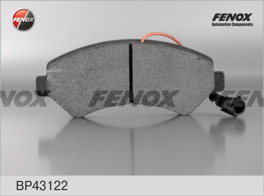 Колодки дисковые передние Ducato, Jumper, Boxer (250) BP43122 BP43122 FENOX