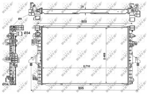 TRANSPORTER T5 (2003>) 53154 NRF