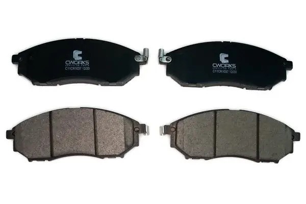 Тормозные колодки передние Low Metallic C11CR1037 C11CR1037 CWORKS