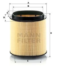 PORSCHE 911 (997) (2004-2012) C 1869 MANN FILTER