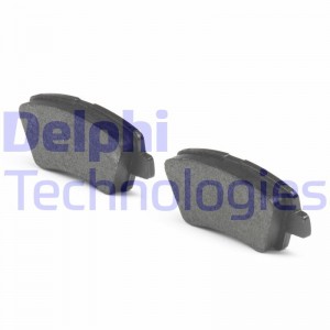 Колодки задние дисковые HYUNDAI/KIA SOLARIS (HCR), CEED (CD) LP2295 LP2295 DELPHI