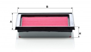 Фильтр воздушный C1618 C1618 MANN FILTER