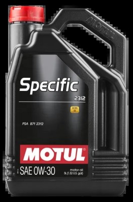 Масло моторное MOTUL SPECIFIC 2312 0W30 синт.5л 106414 MOTUL