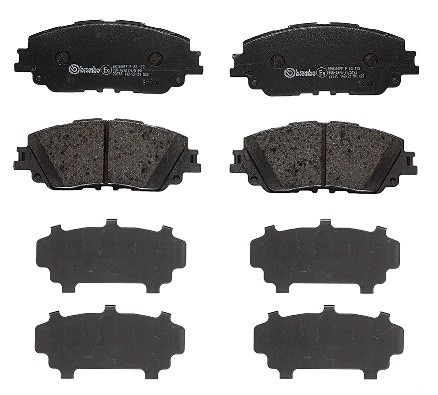 Колодки тормозные дисковые P83172 P83172 BREMBO