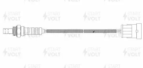 Датчик кисл. для а/м Chery QQ (03-)/QQ6 S21 (06-) 1.1i (VS-OS 2707) VS-OS 2707 START VOLT