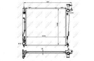 KIA SORENTO (2009>) HYUNDAI SANTA FE (2012>) CRDi АКПП 59201 NRF