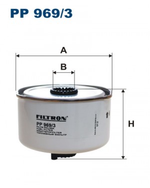 Фильтр топливный PP9693 FILTRON