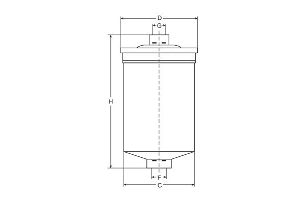 Фильтр топливный для а/м ГАЗ 406,405 дв. под штуцер "Mannol SCT" (ST-305) ST305 SCT