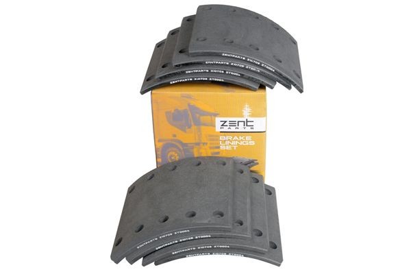 накладки торм. STD 19094 17.5-10.7(420x200(С ЗАКЛ.93251 8x15 80) Z10709 ZENTPARTS