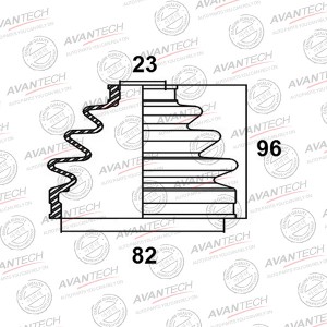 Пыльник привода Avantech BD0404 AVANTECH