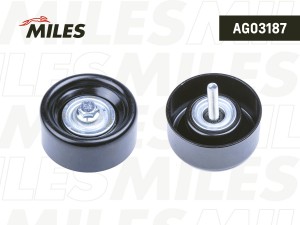 Ролик ремня приводного OPEL/GM/SAAB 2.0/2.4 08- (INA 532061410) AG03187 AG03187 MILES